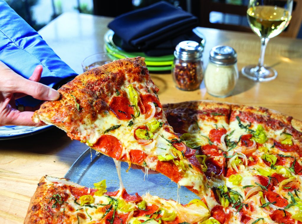 Vendetta's Jack Attack pizza.